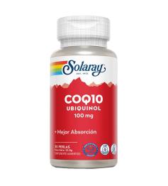 CoQ10 Ubiquinol (Kaneka) Coenzima Q10 30mg Solaray 30 perlas