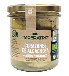 Corazones de Alcachofa al Natural Emperatriz Bio 330g