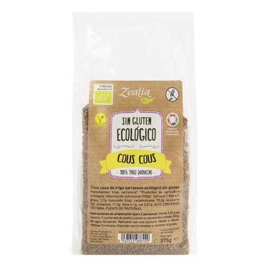 Cous Cous de Trigo Sarraceno Sin Gluten Zealia Bio 375g