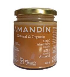 Crema de Almendras Tostadas 100% Amandín Bio 200g