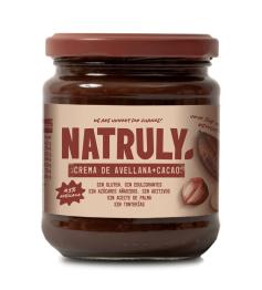 Crema de Avellanas con Cacao Natruly 285g