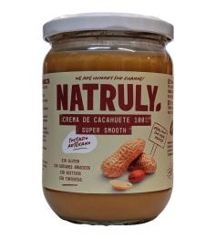 Crema de Cacahuete 100% Super Smooth Natruly 500g