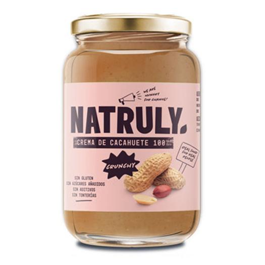 Crema de Cacahuete Crunchy Natruly 500g