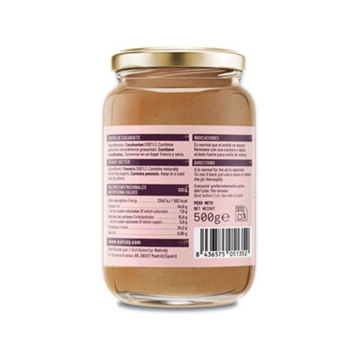 Crema de Cacahuete Crunchy Natruly 500g
