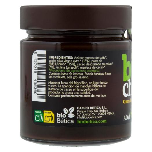 Crema de Cacao y Avellanas Biochoc Bio 200g