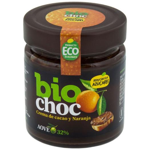 Crema de Cacao y Naranja Reducida en Azúcares Biochoc Bio 200g