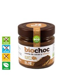 Crema de Cacao y Sésamo Biochoc Bio 200g