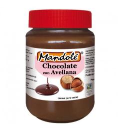 Crema de Chocolate con Avellanas Bio 375g