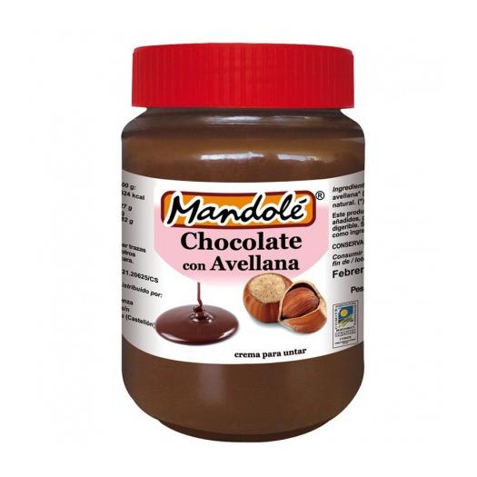 Crema de Chocolate con Avellanas Bio 375g