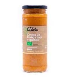 Crema de Lenteja Roja y Quinoa Bio 450g