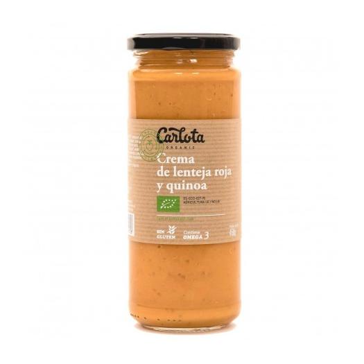 Crema de Lenteja Roja y Quinoa Bio 450g