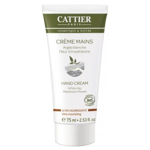 Crema de manos con arcilla blanca Cattier Bio 75ml
