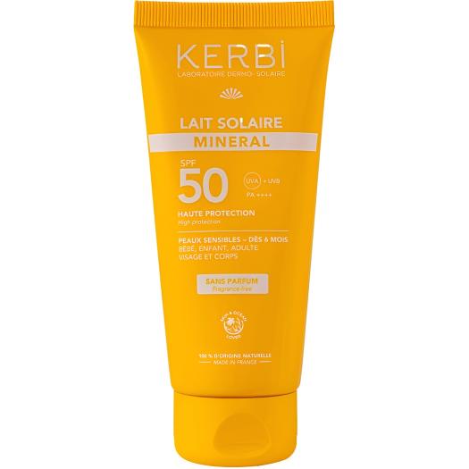 Crema Solar Bebé Niño SPF50 Kerbi 100g