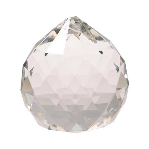 Cristal Arco Iris Bola Transparente Grande 4cm