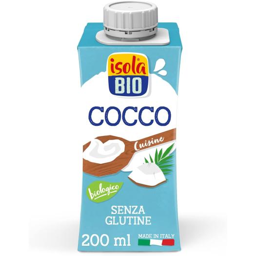 Cuisine Crema de Coco para Cocinar IsolaBio Bio 200ml