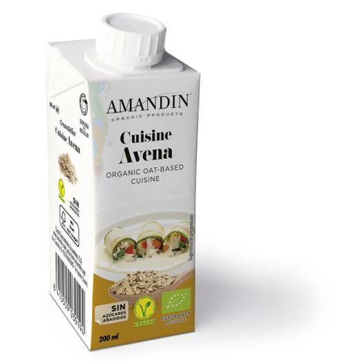 Cuisine de Avena Amandín Bio 200 ml