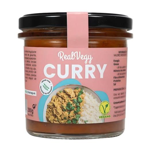 Curry Vegano en Bote de Cristal Real Vegy 280g