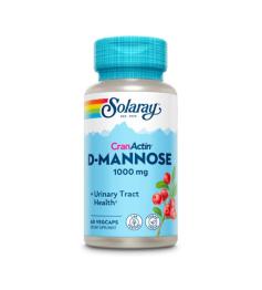 D-Mannose (D-Manosa) con CranActin Solaray 60 VegCaps