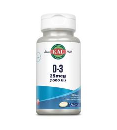 D3 1000 UI Kal 100 Perlas ActiveGel