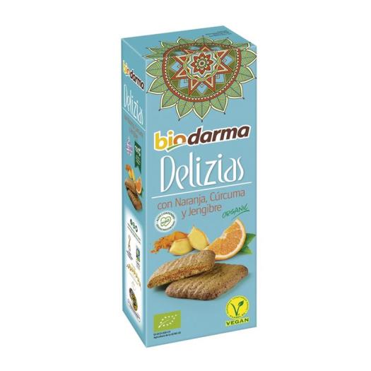 Delizias con Naranja Cúrcuma y Jengibre BioDarma Bio 125g