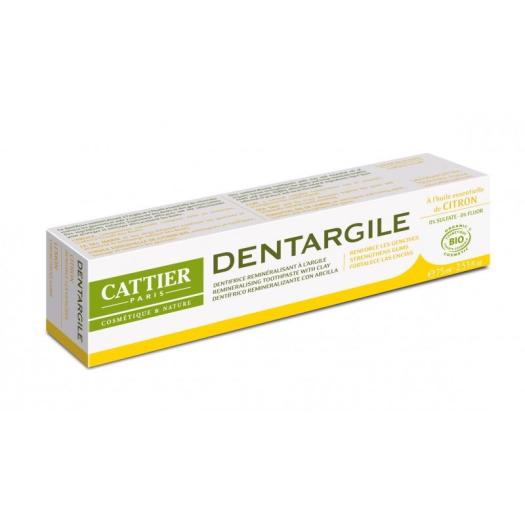 Dentífrico Dentargile Limón - Encías irritadas Cattier Bio 75ml