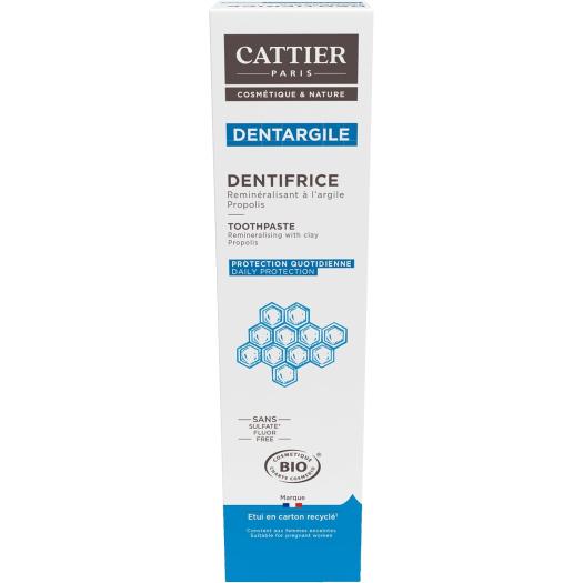 Dentífrico Dentargile Própolis - Protección gingival Cattier Bio 75ml