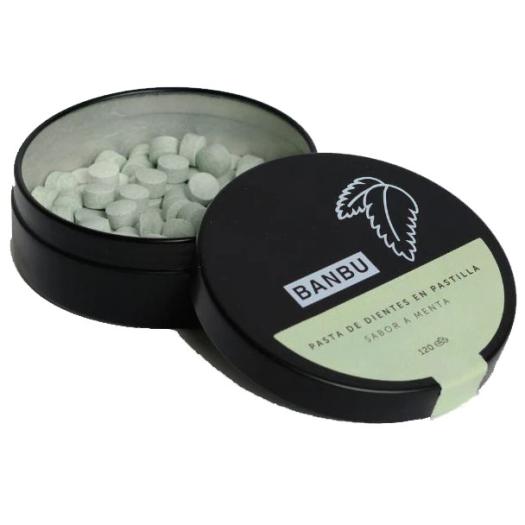 Dentífrico en Pastilla Winter Sabor Menta Banbu 120ud