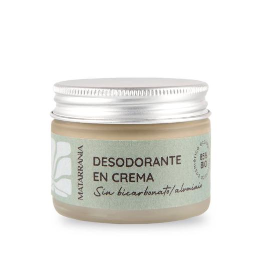 Desodorante en Crema Limón y Tomillo Sin Bicarbonato ni Aluminio Matarrania Bio 30ml