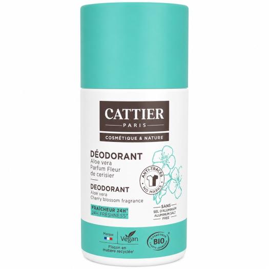 Desodorante Roll On Aloe Vera 24h Cattier Bio 50ml