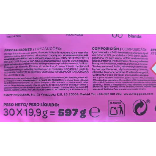 Detergente y Suavizante FLOPP 30 Cápsulas
