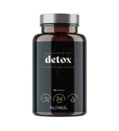 Detox com Cardo-mariano, Alcachofra e Chlorella Paleobull 60 cápsulas