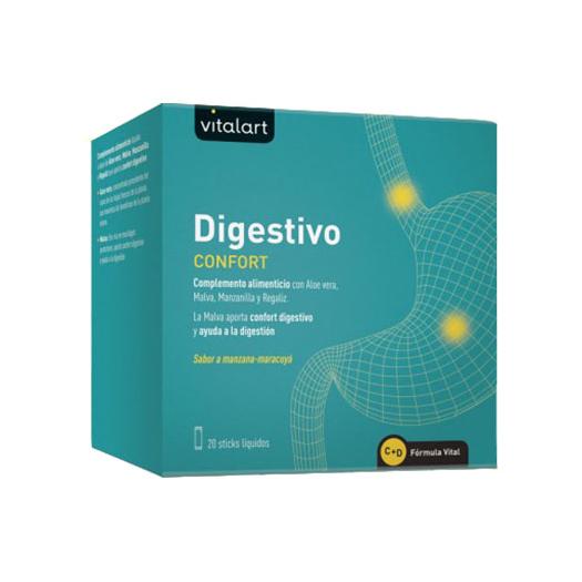 Digestivo Confort Vitalart 20 Sticks líquidos