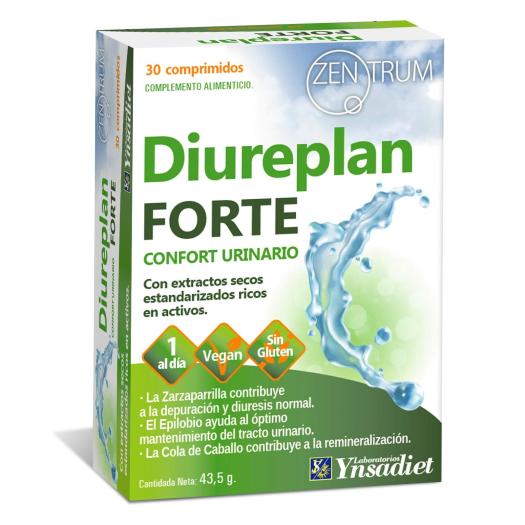 Diureplan Forte Zentrum Ynsadiet 30 Comprimidos