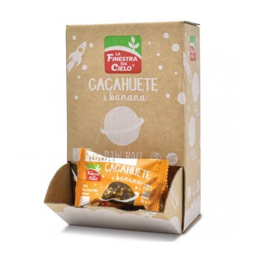 Energy Ball Cacahuete y Banana Bio Sin Gluten 25g