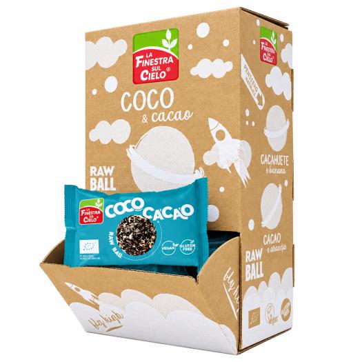 Energy Ball Coco y Cacao Sin Gluten La Finestra Bio 25g