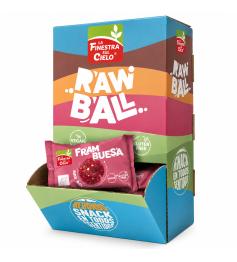 Energy Ball Frambuesa Sin Gluten La Finestra Bio 25g
