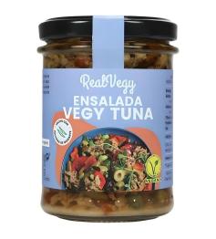 Ensalada con Atún Vegano Real Vegy en Bote de Cristal Emperatriz 180g