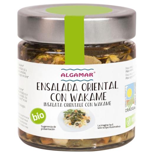 Ensalada Oriental con Wakame Algamar Bio 180g