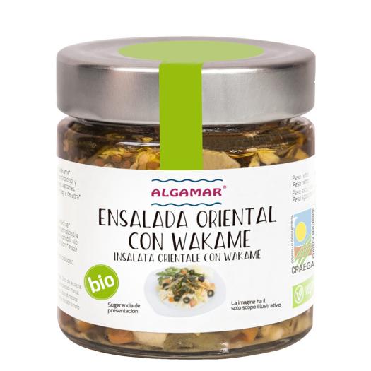 Ensalada Oriental con Wakame Algamar Bio 180g