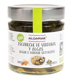 Escabeche de Verduras y Algas Algamar Bio 190g