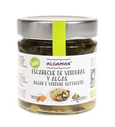 Escabeche de Verduras y Algas Algamar Bio 190g