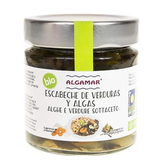Escabeche de Verduras y Algas Algamar Bio 190g