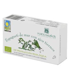 Espagueti de Mar con Ajos Tiernos Lata Porto Muiños Bio 105g
