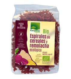 Espirales de Cereales y Remolacha Campomar Bio 250g
