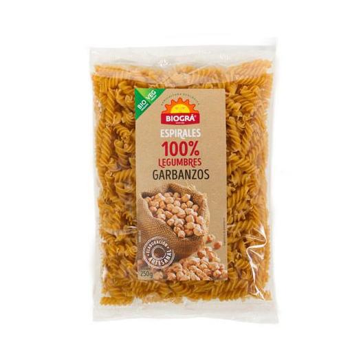 Espirales de Legumbres 100% Garbanzos Bio 250g