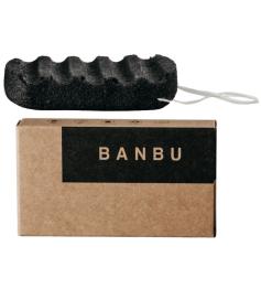 Esponja de Konjac Corporal Carbón Banbu