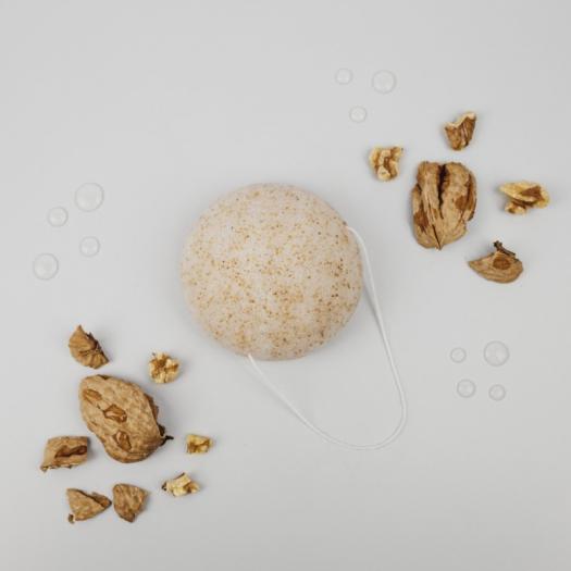Esponja de Konjac Facial Nuez Banbu
