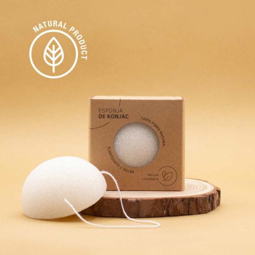 Esponja de Konjac Natural