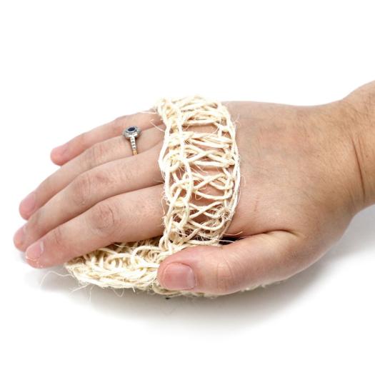 Esponja y Exfoliante Suave de Sisal Cojín Circular