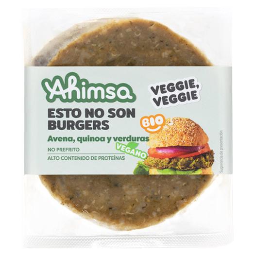 Esto no son Burguers de Avena Quinoa y Verduras Veganas Ahimsa Bio 160g